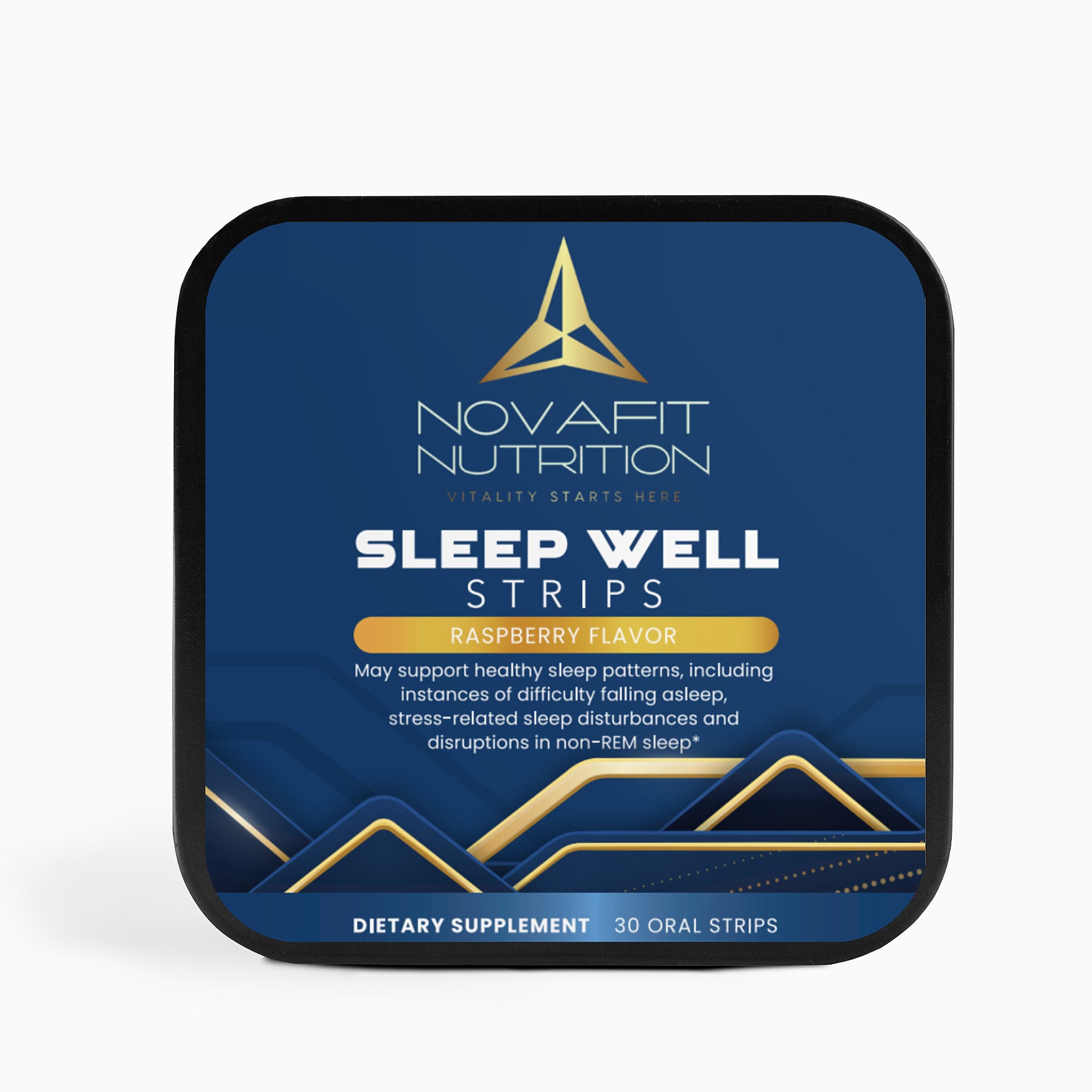 Sleep Strips: Convenient and Effective Sleep Aid - Enjoy restful nights and wake up rejuvenated with our sleep strips, featuring a blend of natural ingredients known to promote relaxation and restful sleep.