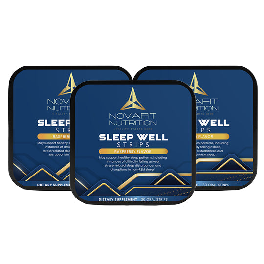 Sleep Strips: Promote Relaxation and Deep Sleep Naturally - Achieve a better night's rest with our fast-acting sleep strips, featuring a blend of natural ingredients to support healthy sleep patterns.